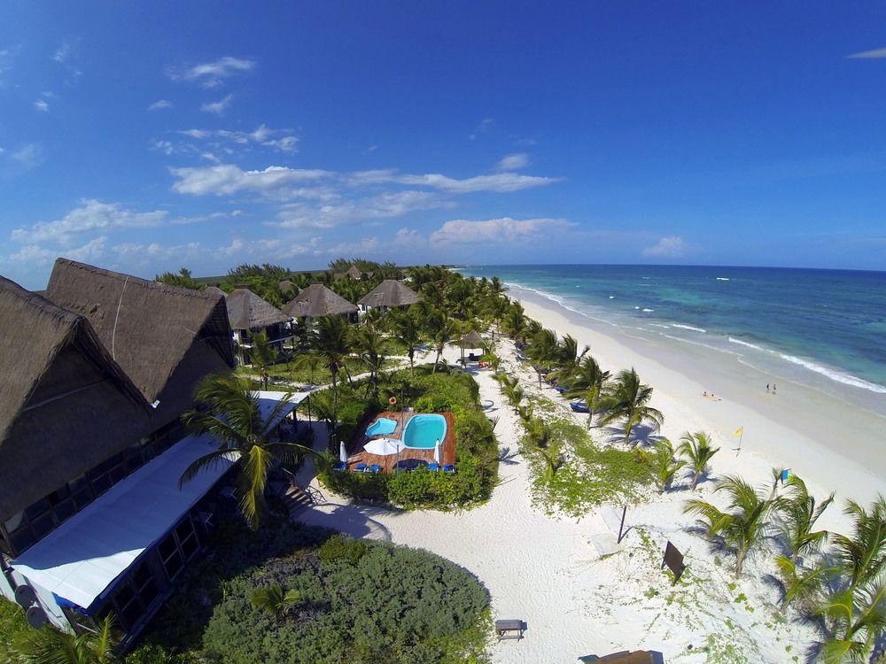 Hotel Cabana Los Lirios Tulum Exterior photo